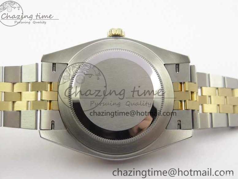 Best Bracelet Dial WWF Stick 126333 Edition 41 Makers YG Jubilee DateJust Wrapped Gold Wrapped SS SS A2836 on YG 0410